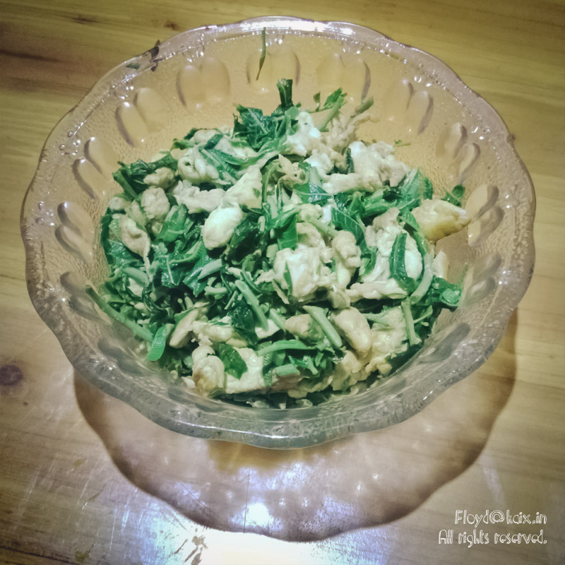 香椿炒鸡蛋