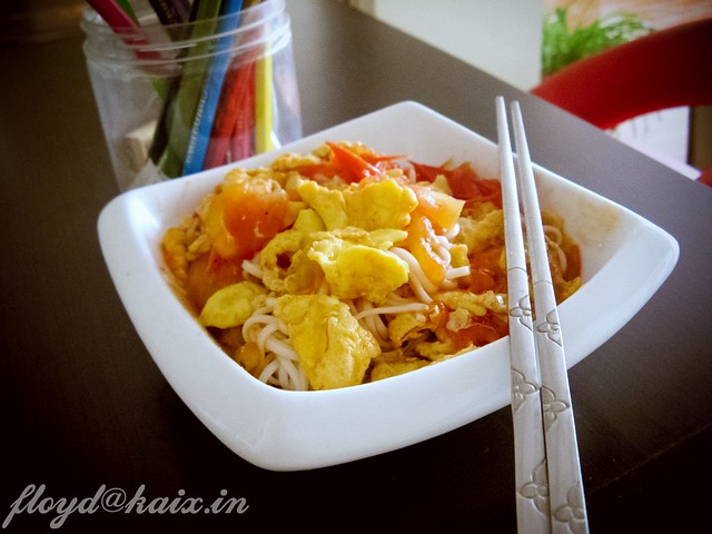 西红柿鸡蛋面