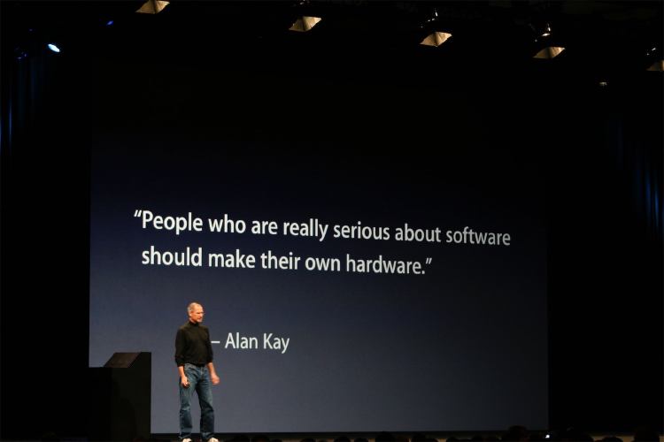 People who&rsquo;re serious about software should make their own hardware